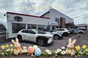 Juhan Auto toivottaa hyvää pääsiäistä kaikille🐰