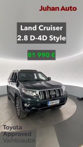 Nyt on komia Land Cruiser tarjolla!💪🏽