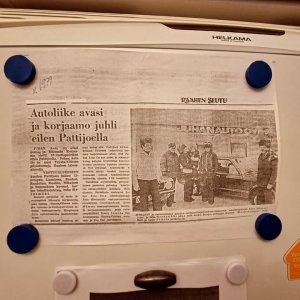 46-vuotta on kulunut siitä kun Juhan Auto avasi ensimmäisen liikkeensä🚙